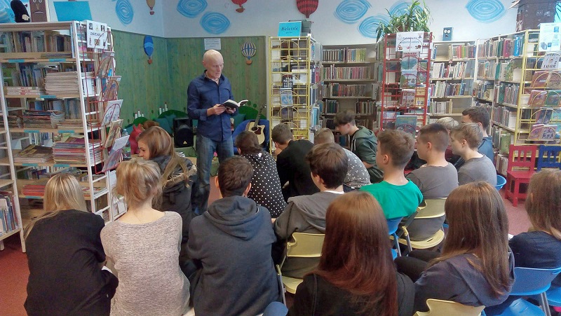 Autorské čtení v městské knihovně v Plzni