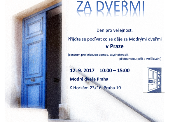 Potřebujete pomoc? Přijďte do Modrých dveří