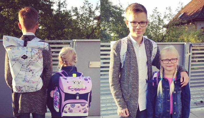 Matěj Hošek a jeho svět jako dopravní mapa 6